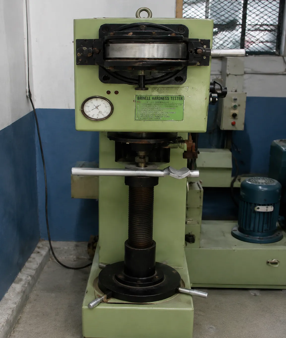 Optical BHN Machine